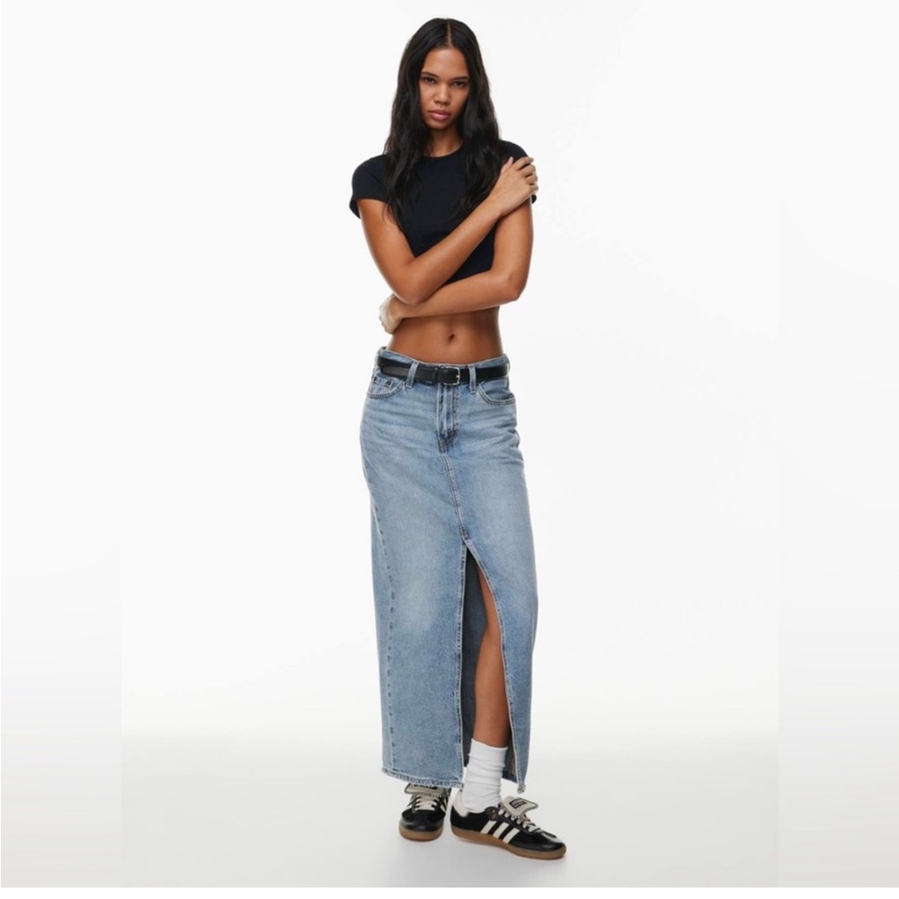 Levi’s  Denim Column maxi skirt
